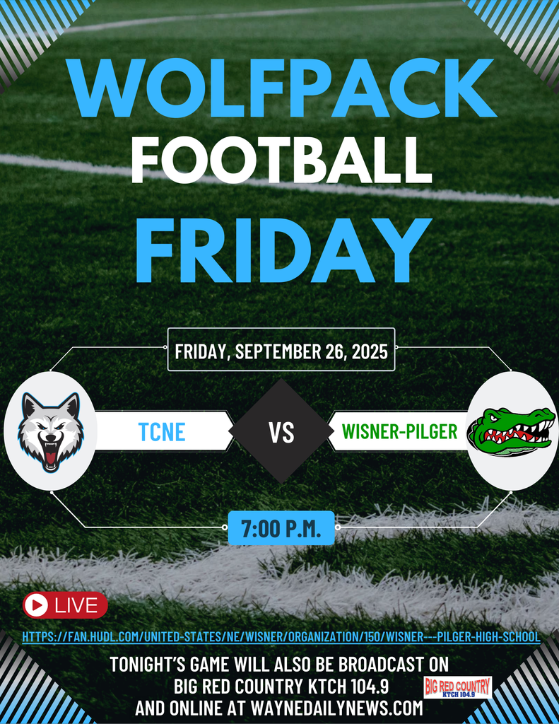 football friday at wisner-pilger 7pm