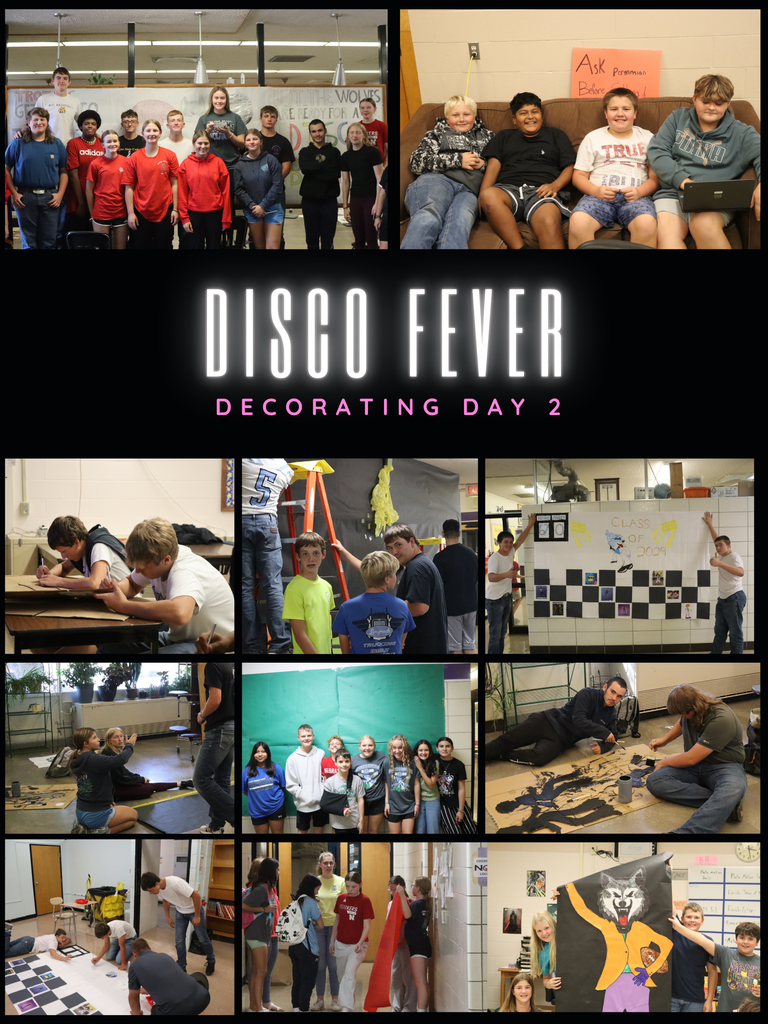 Disco Ready-Day 2 of Decorating