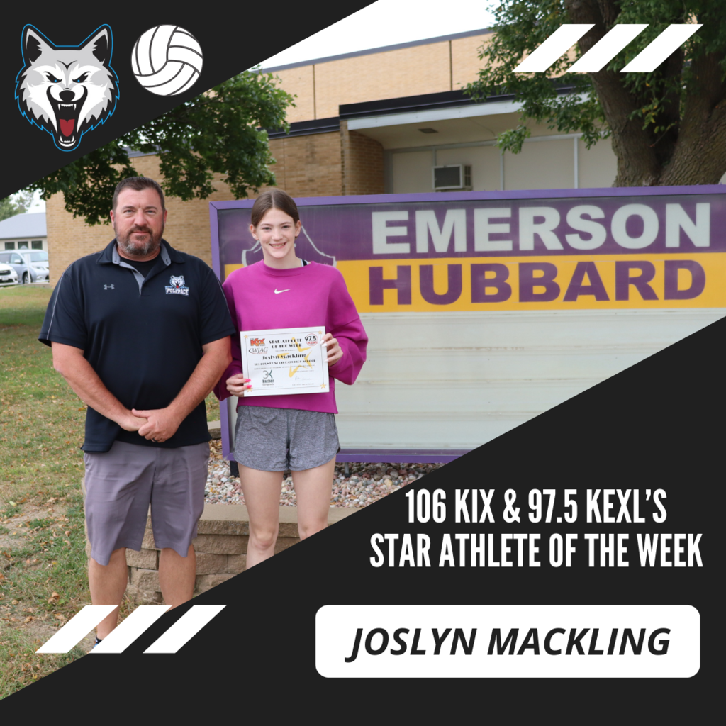 Joslyn Mackling, junior volleyball player for Tri County Northeast!