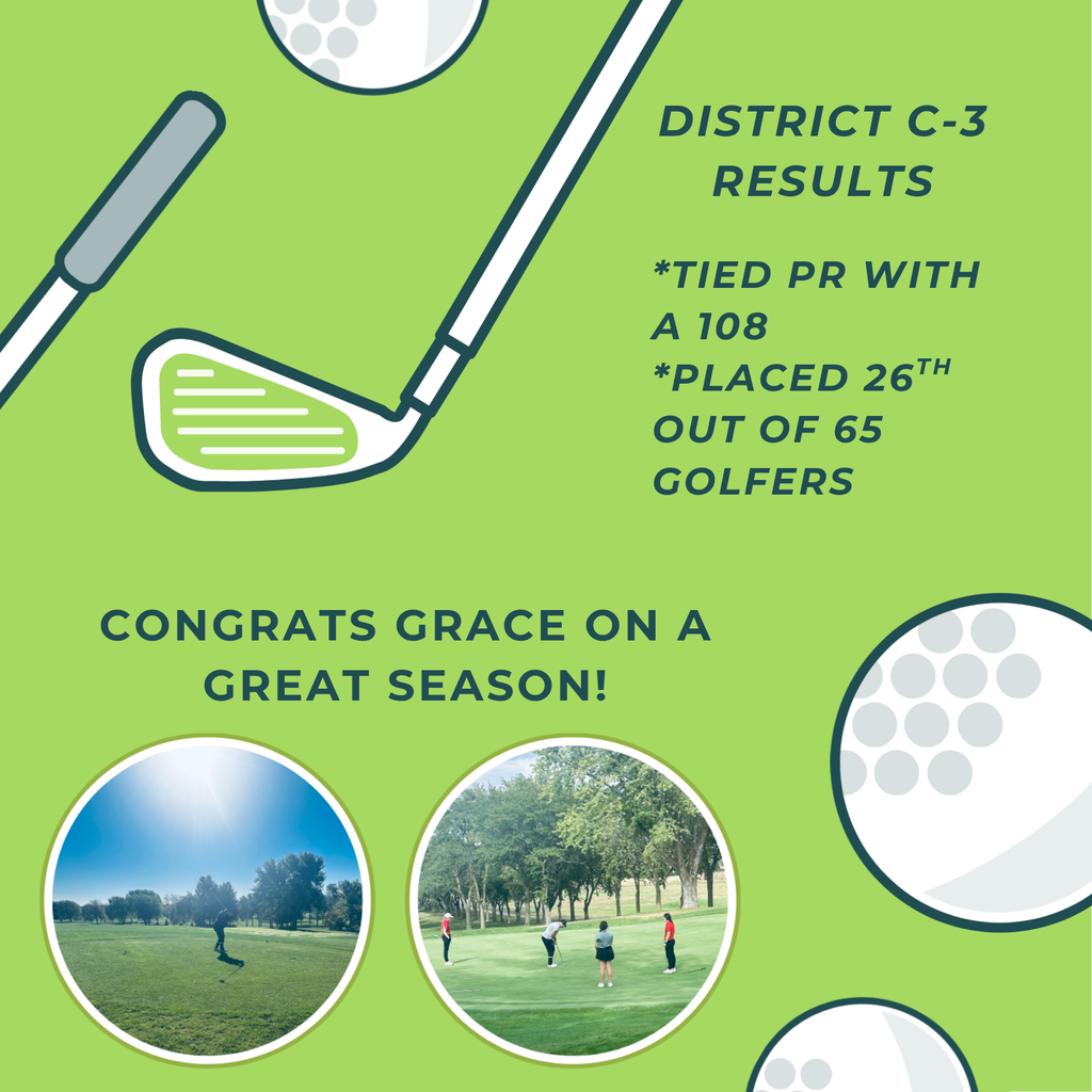 Congrats girls Golf season