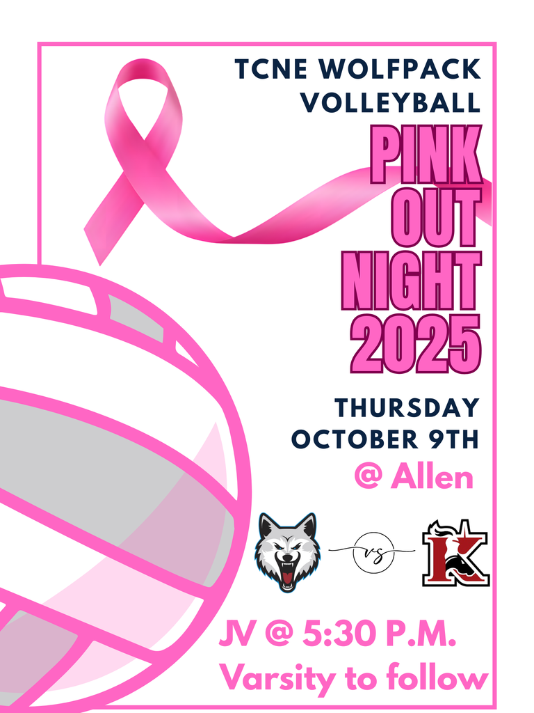 Pink out vb tonight at 5:30 in Allen