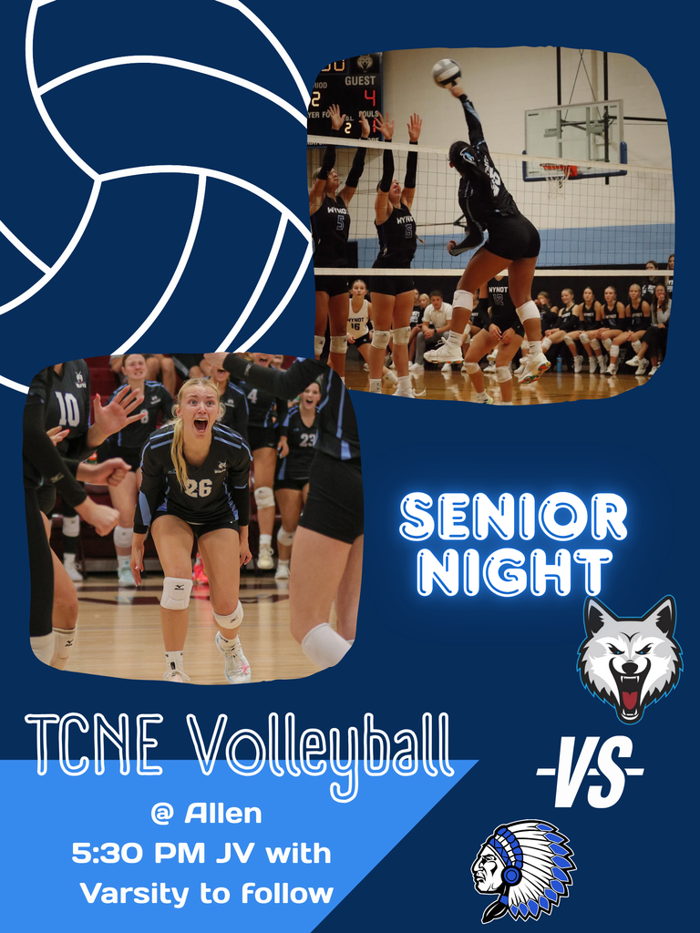 Senior Night vb at Allen 5:30 vs Ponca