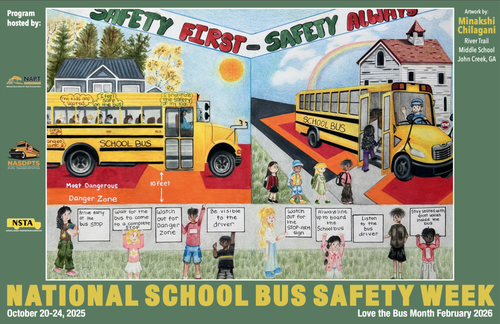 National School Bus Safety Week October 20-24, 2025