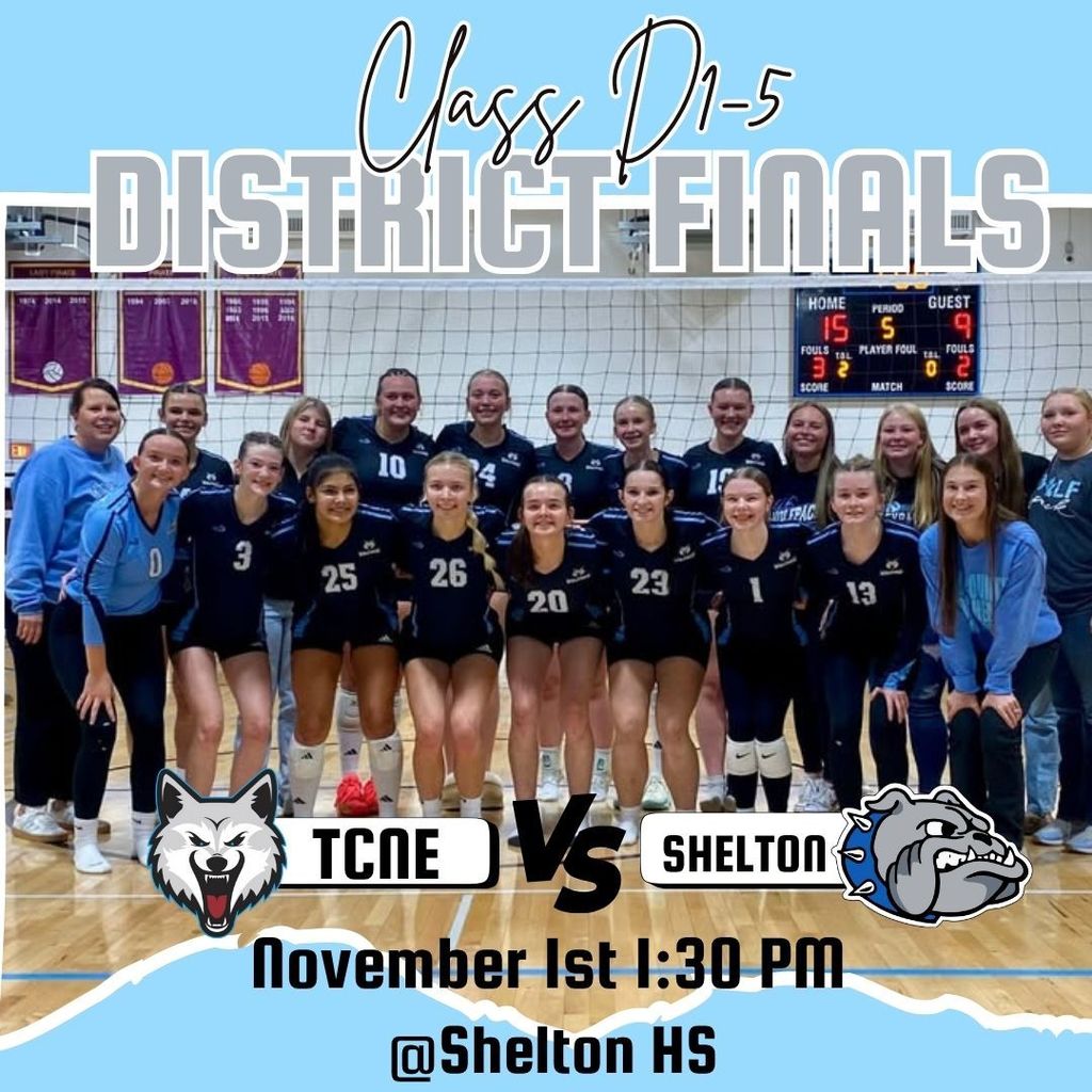 District final at shelton November 1st 1:30 pm