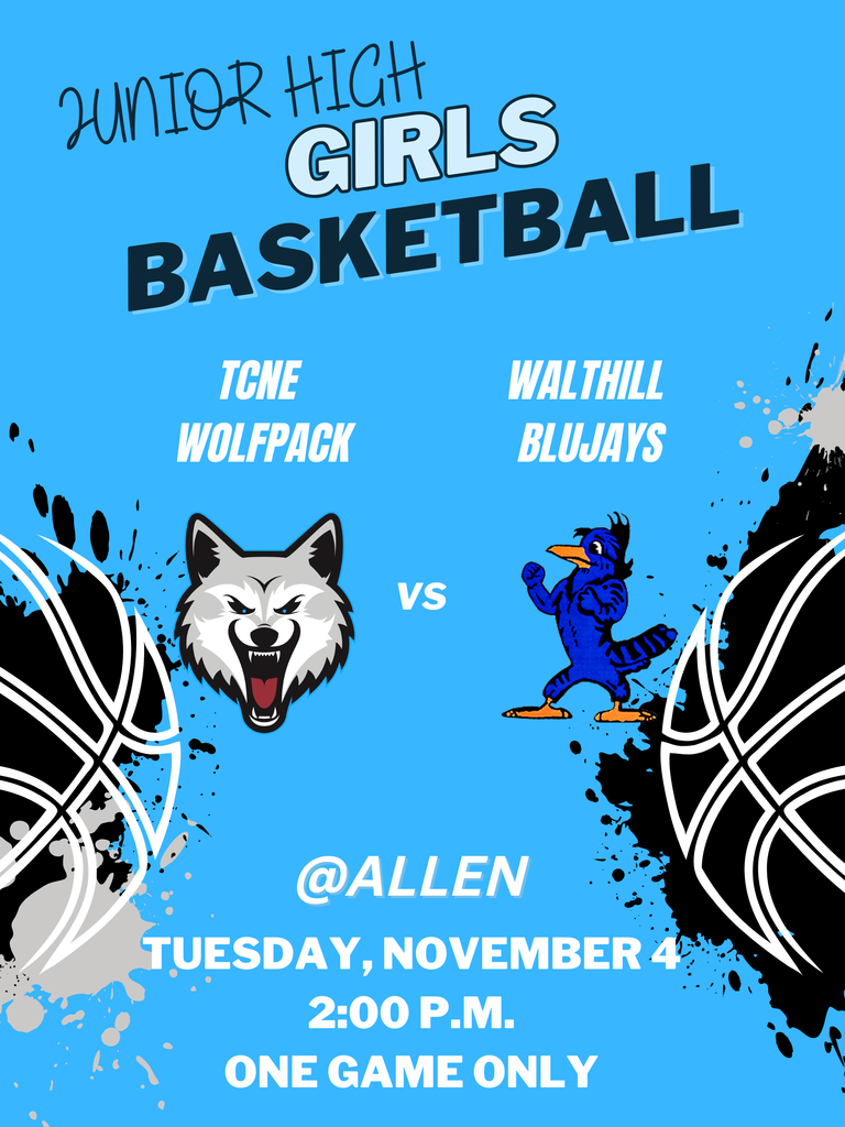 JH girls bb at Allen 2pm vs Walthill