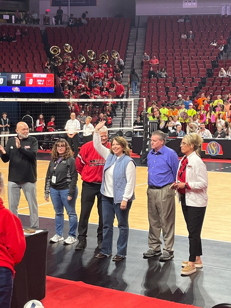 Congratulations Mrs. Oswald for 25 Years of Volleyball Officiating!