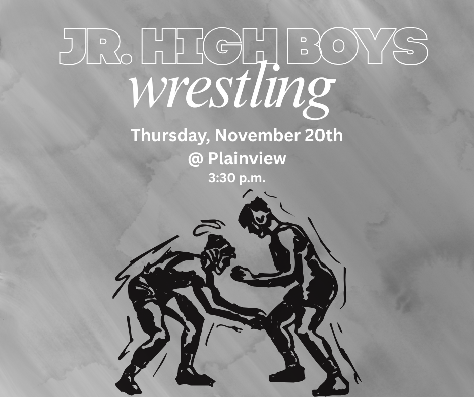JH Boys wrestling at Plainview