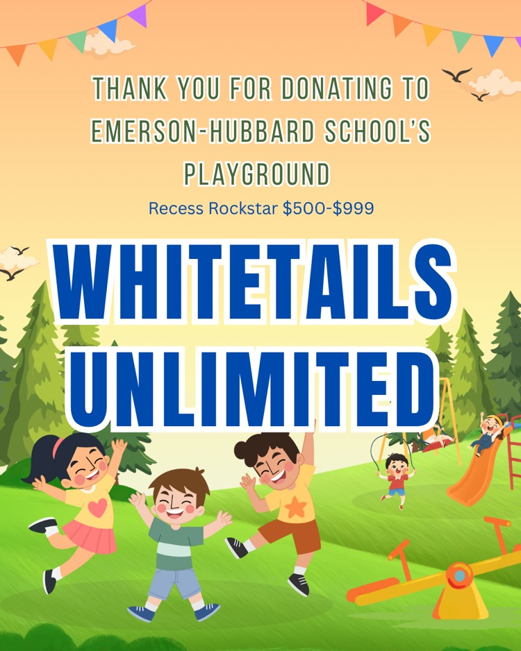 Thank you Whitetails Unlimited for your donation! 