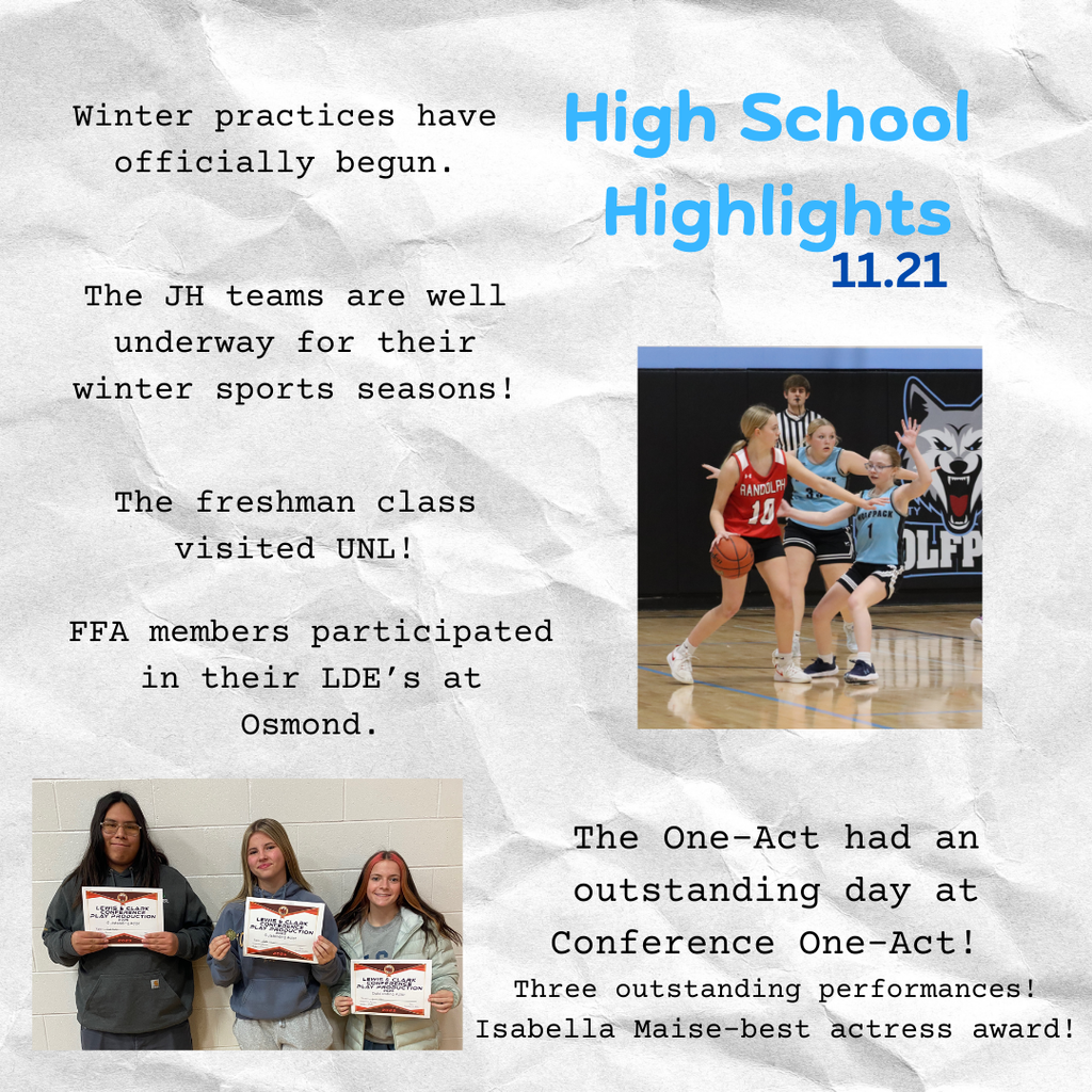 Week of November 21st highlights!