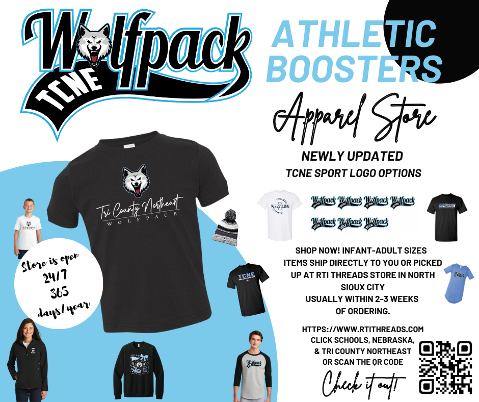 athletic booster clothing graphic