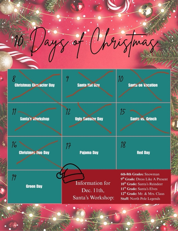 10 days of Christmas 