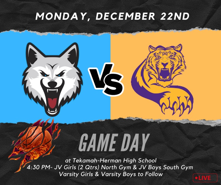 bb at tekamah 4:30 today 