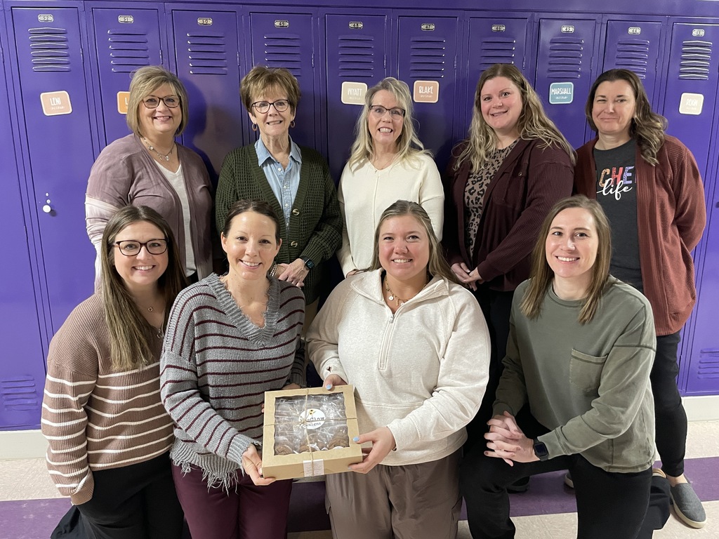 A big thank-you to Kaci Fendrick of KazClaw Designs for donating delicious hot chocolate cookies for our district staff today! 🍪☕ Your thoughtfulness and generosity truly made our day a little sweeter.