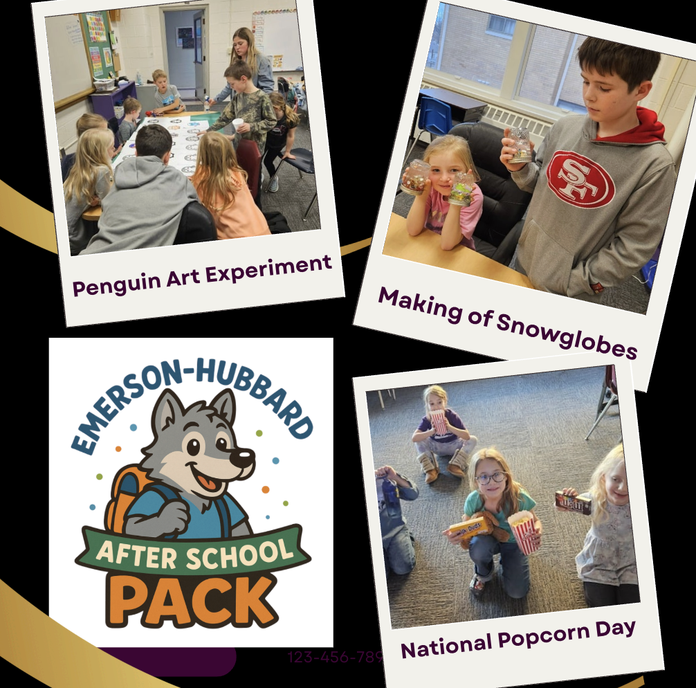 ❄️ January afternoons are better together! Our After School Pack students have wrapped up days  with learning, laughter, and hands-on fun from 3:30–5:30. A great way to end a winter school day at EH Elementary.