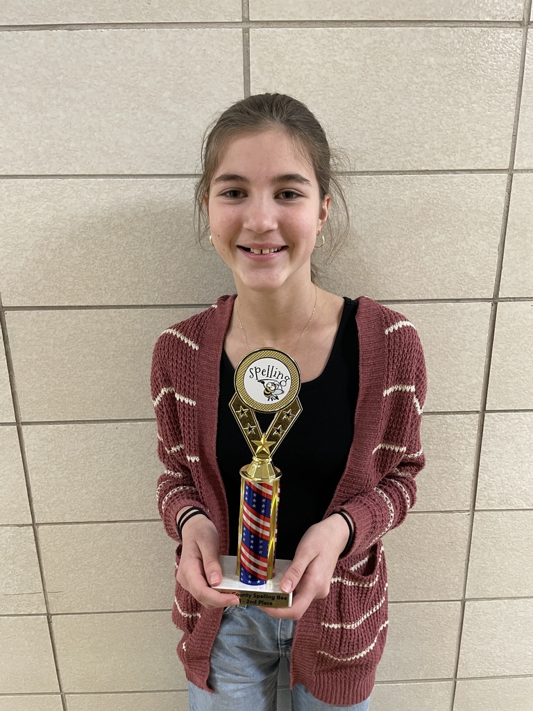 2026 Dixon County Spelling Bee Runner-up 