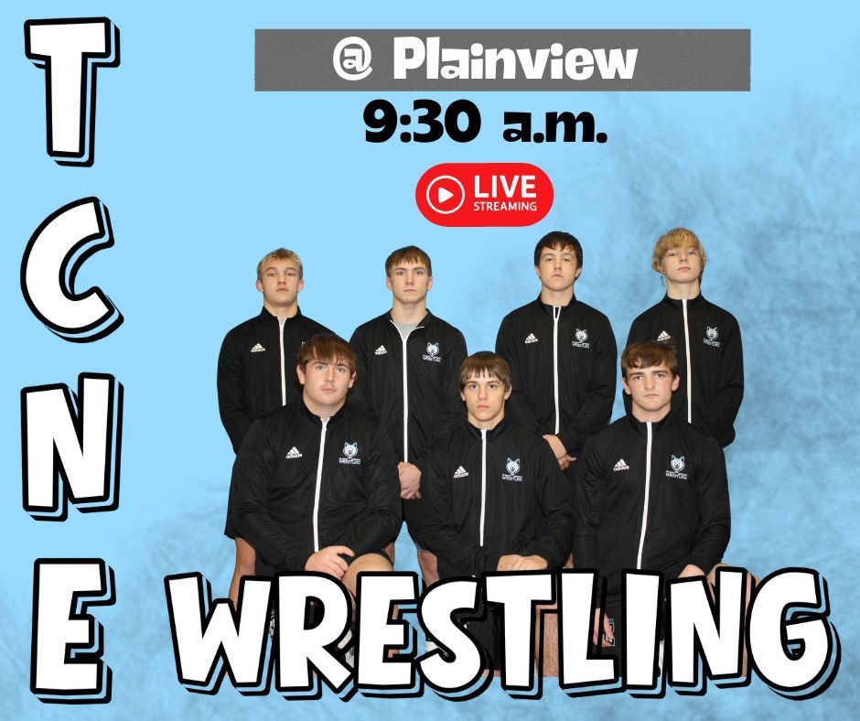 Boys Wrestling at Plainview 9:30 am