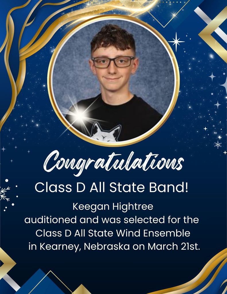 Keegan Hightree Class D All-State Band