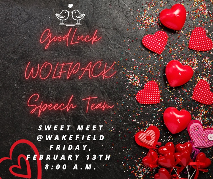 speech meet at 8 in Wakefield 