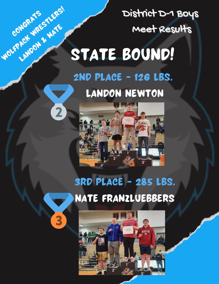 district wrestling results