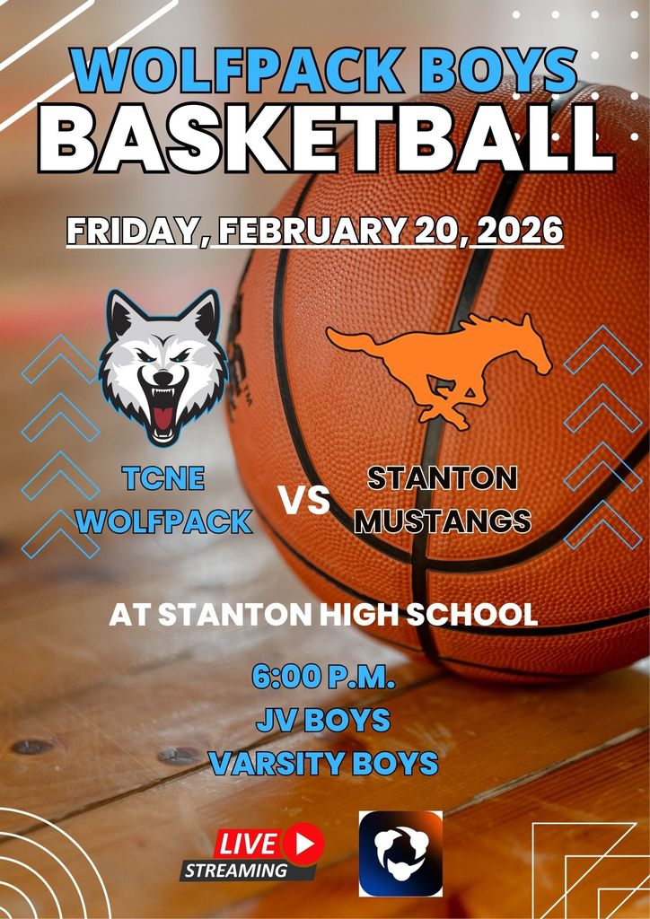 Boys JV/V Basketball At Stanton 6PM