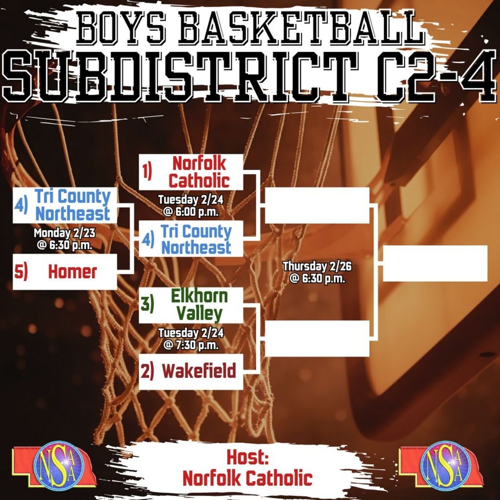 subdistrict basketball bracket