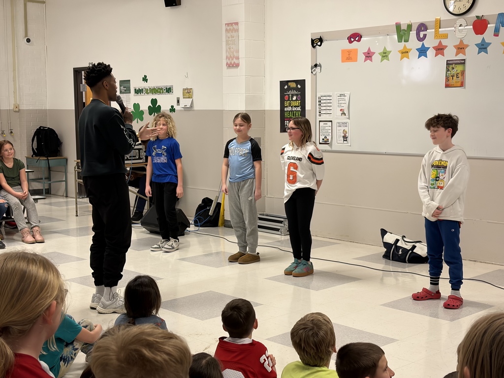 Thank you B Farris for coming to  Emerson-Hubbard Elementary School!