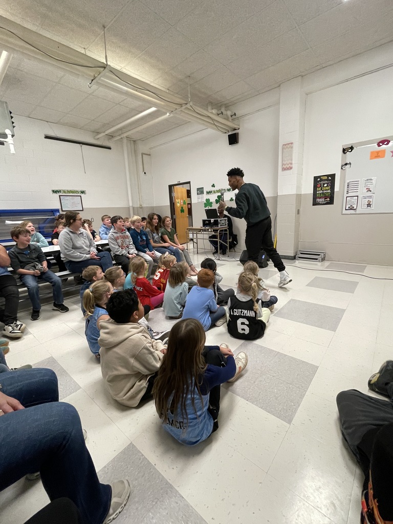 Thank you B Farris for coming to  Emerson-Hubbard Elementary School!