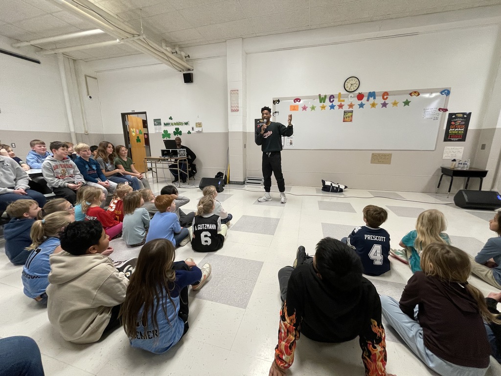 Thank you B Farris for coming to  Emerson-Hubbard Elementary School!