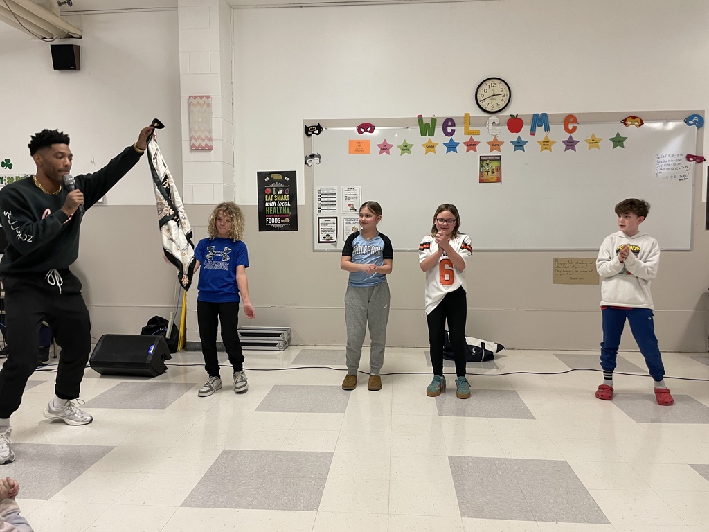 Thank you B Farris for coming to  Emerson-Hubbard Elementary School!