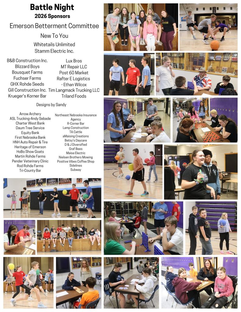 2026 Battle Night Sponsors