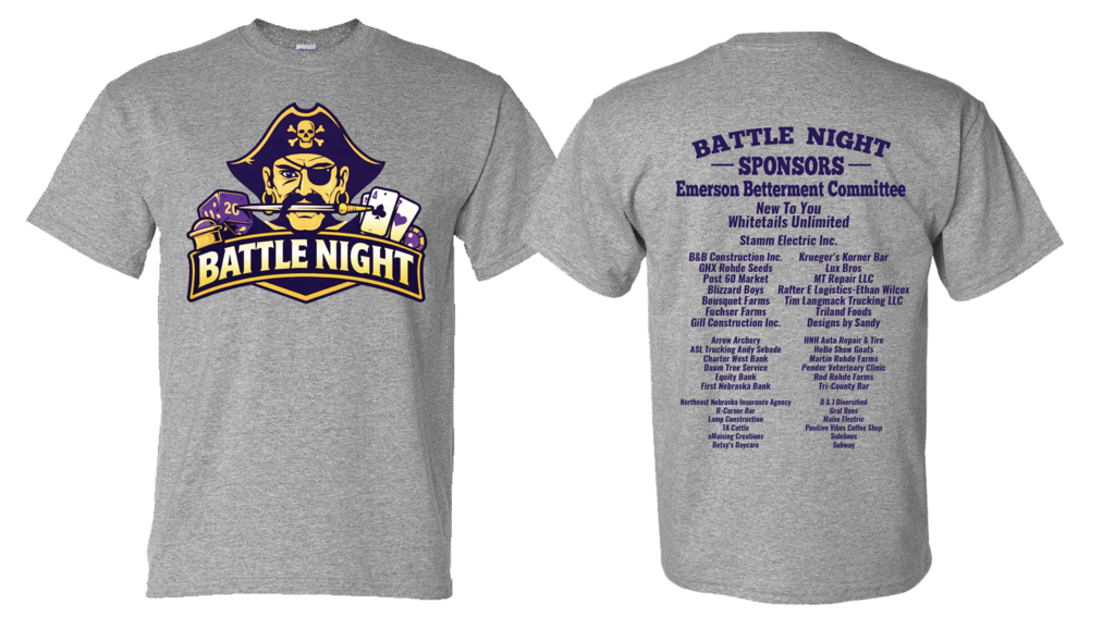 Battle Night T-shirt 2026