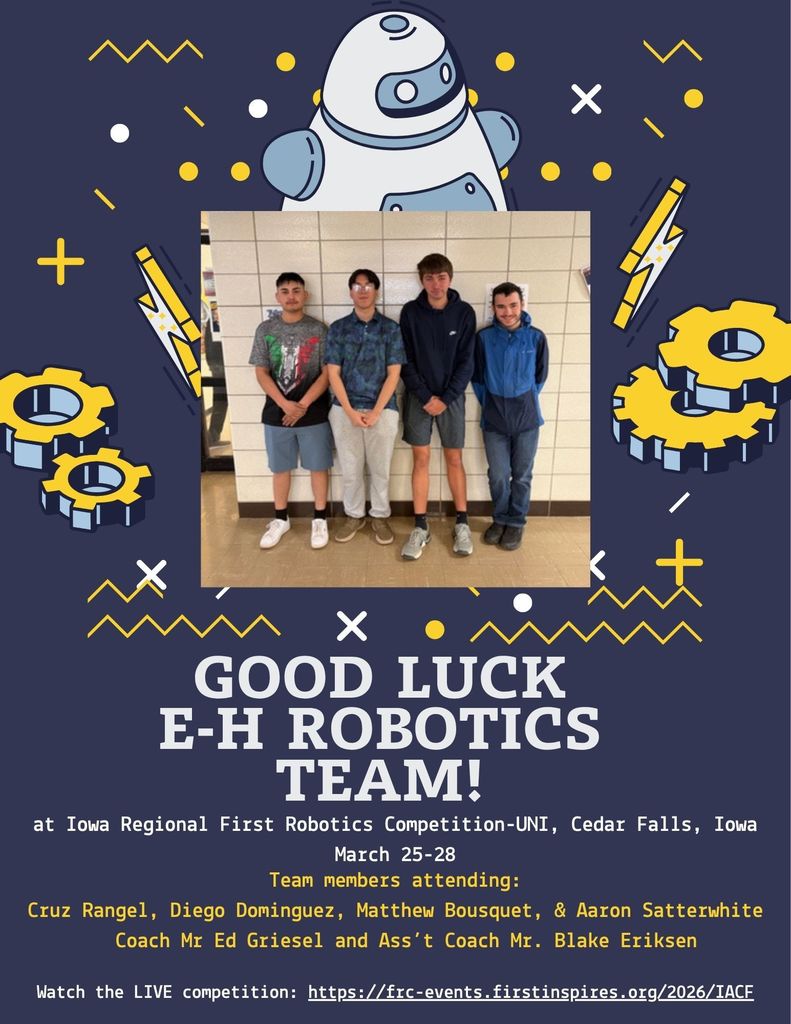 Robotics regionals at Cedar Falls