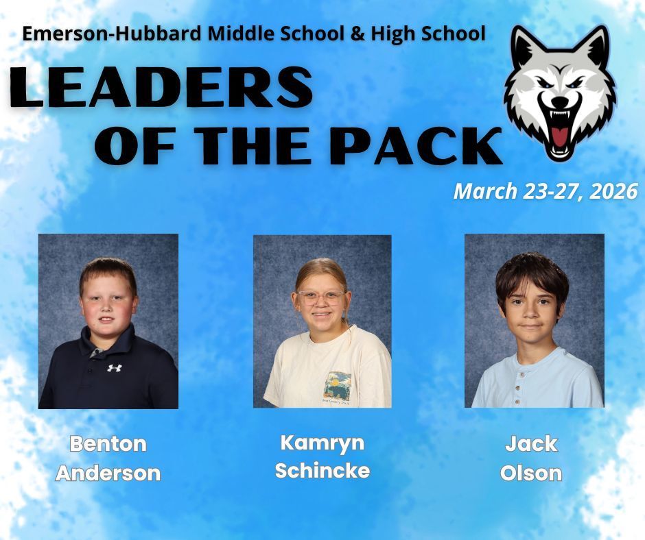 Leaders of the Pack March 23-27th