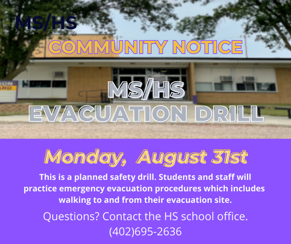 evac drill info