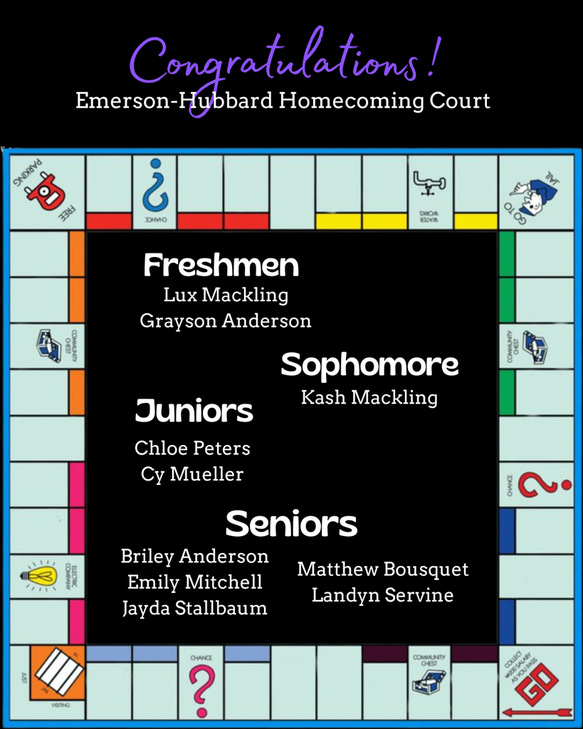 2026 Homecoming Court