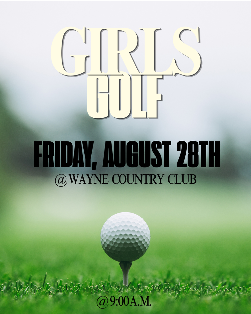 golf at Wayne 9AM