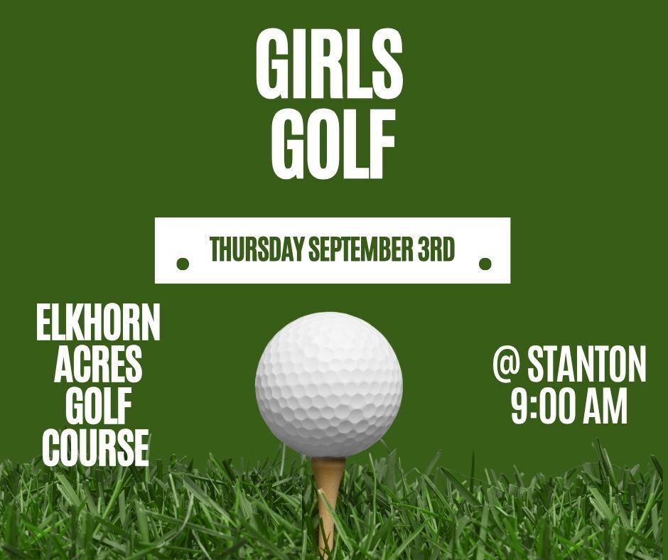 Girls golf at stanton 