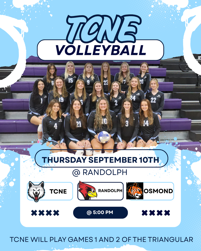 HS VB triangular at Randolph 5PM