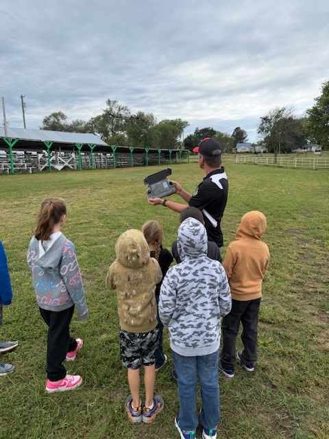 2nd grade students at Ag Day