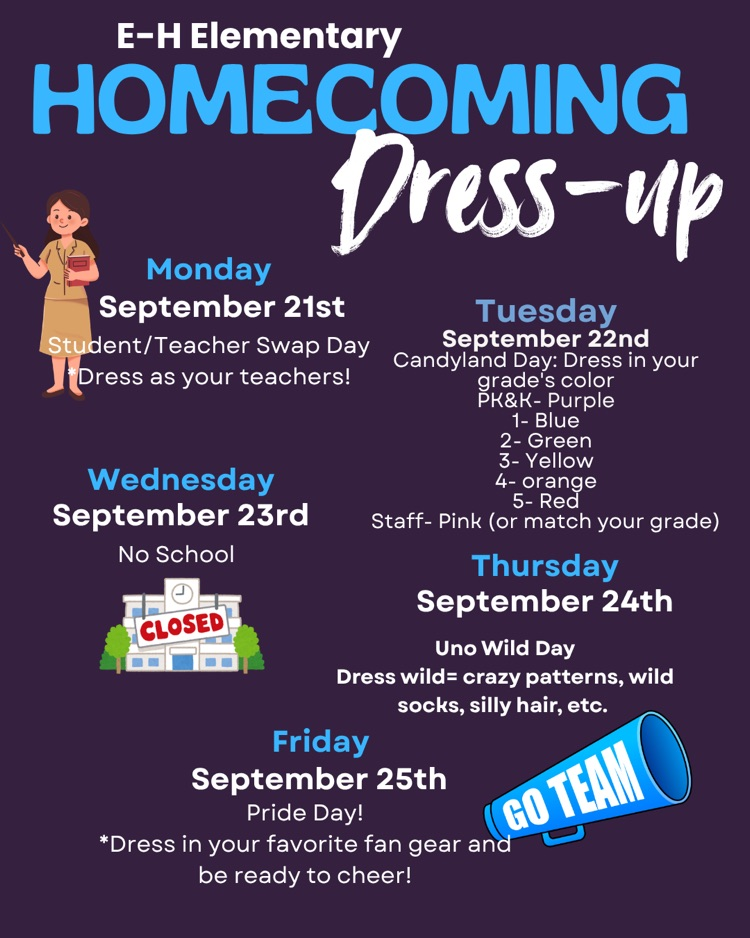 elementary dress up days