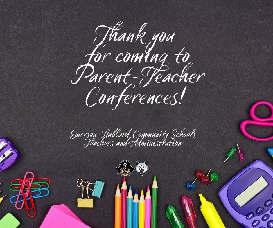 parent-teacher conferences thank you