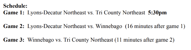 TCNE Wolfpack VB triangular 5:30