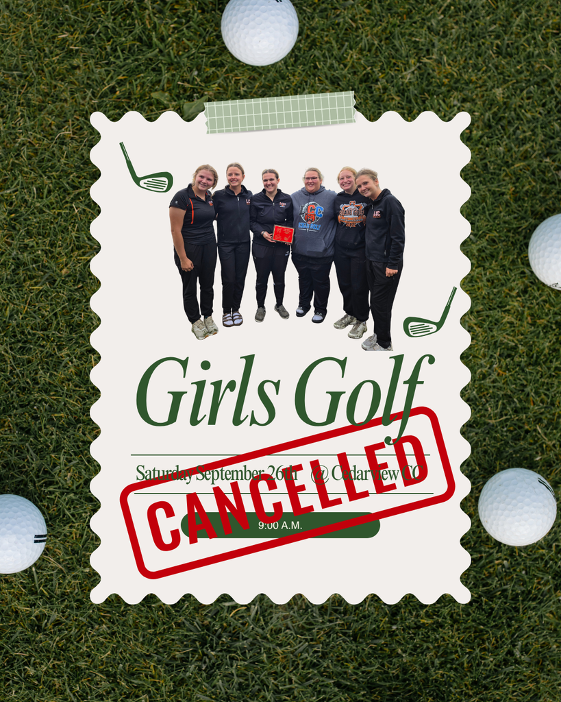 cancelled golf 9/26