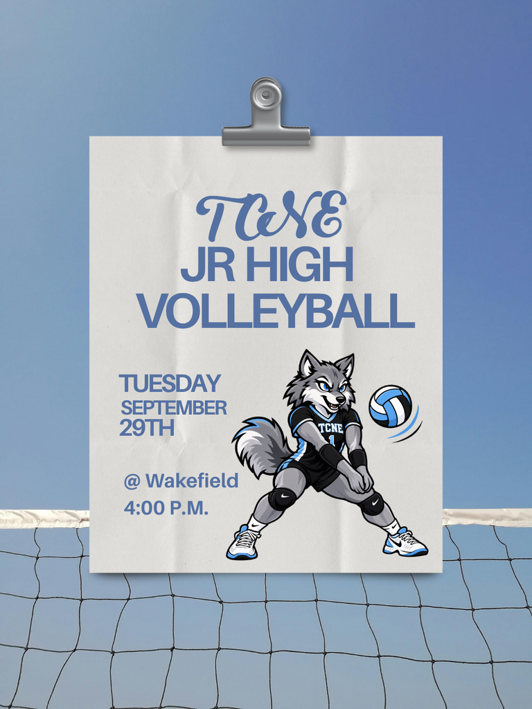TCNE JH VB 4 PM at Wakefield