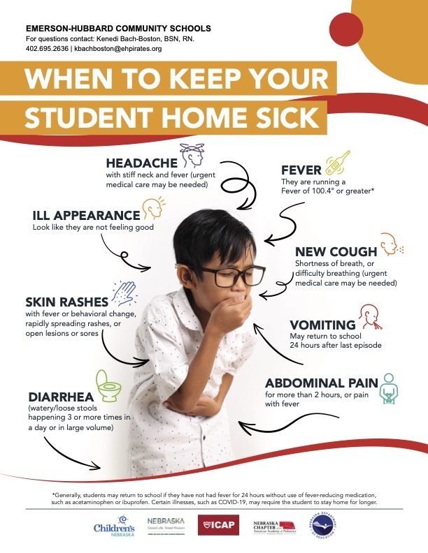 when to keep your student home sick