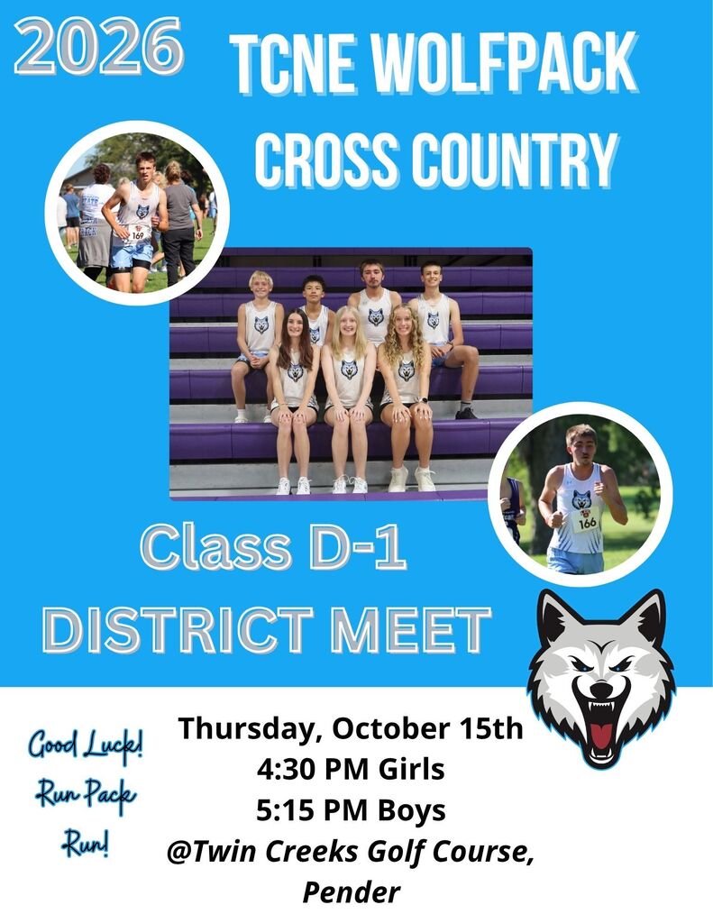 district cross country at Pender 10/15