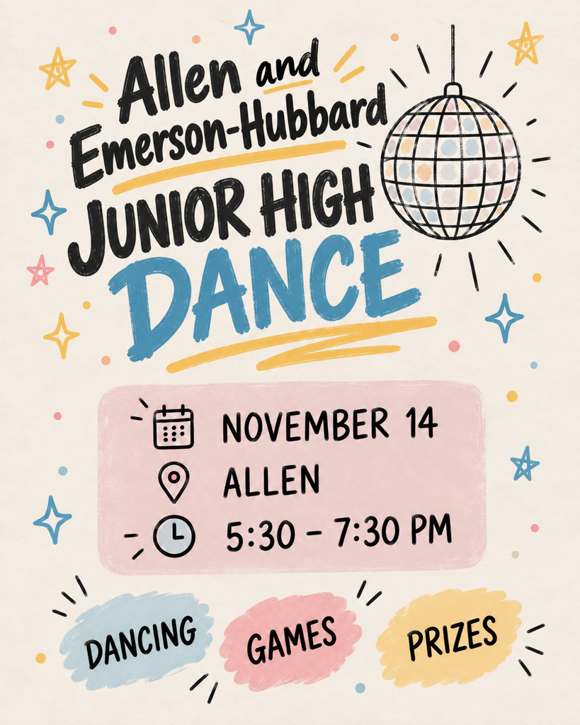 JH Dance at Allen 5:30-7:30