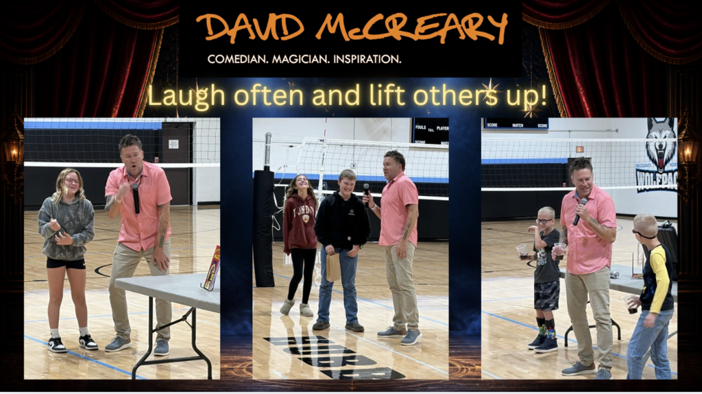 Laugh often and lift others up!