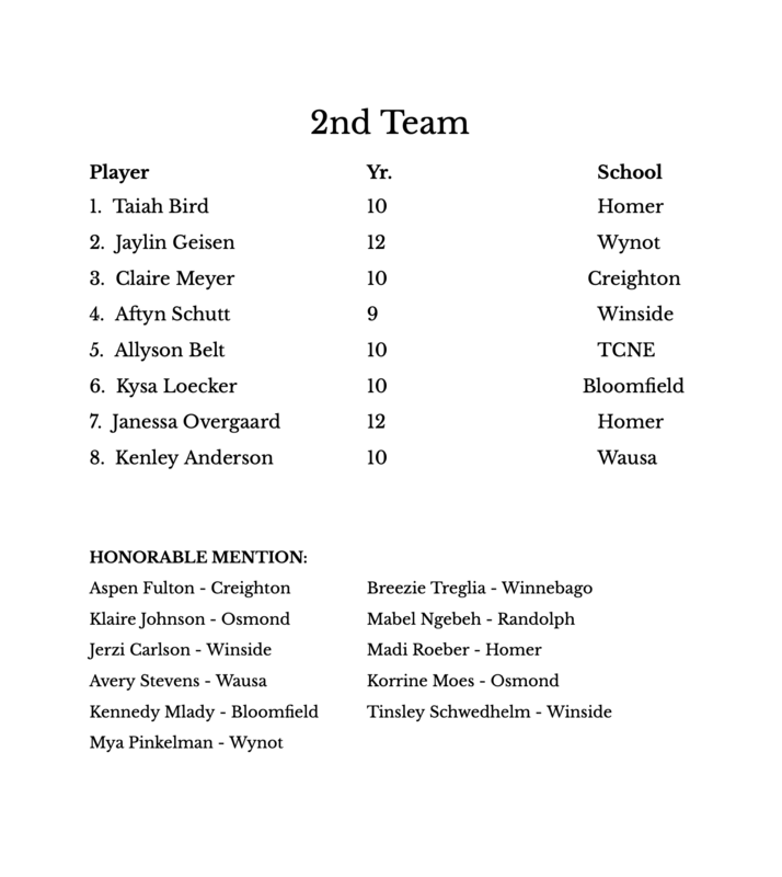 All Conference VB
