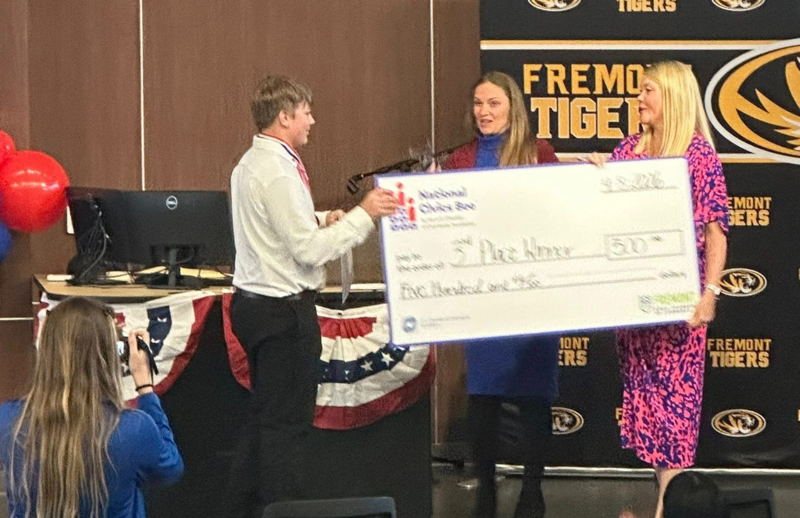 Grayson $500 winner 3rd place